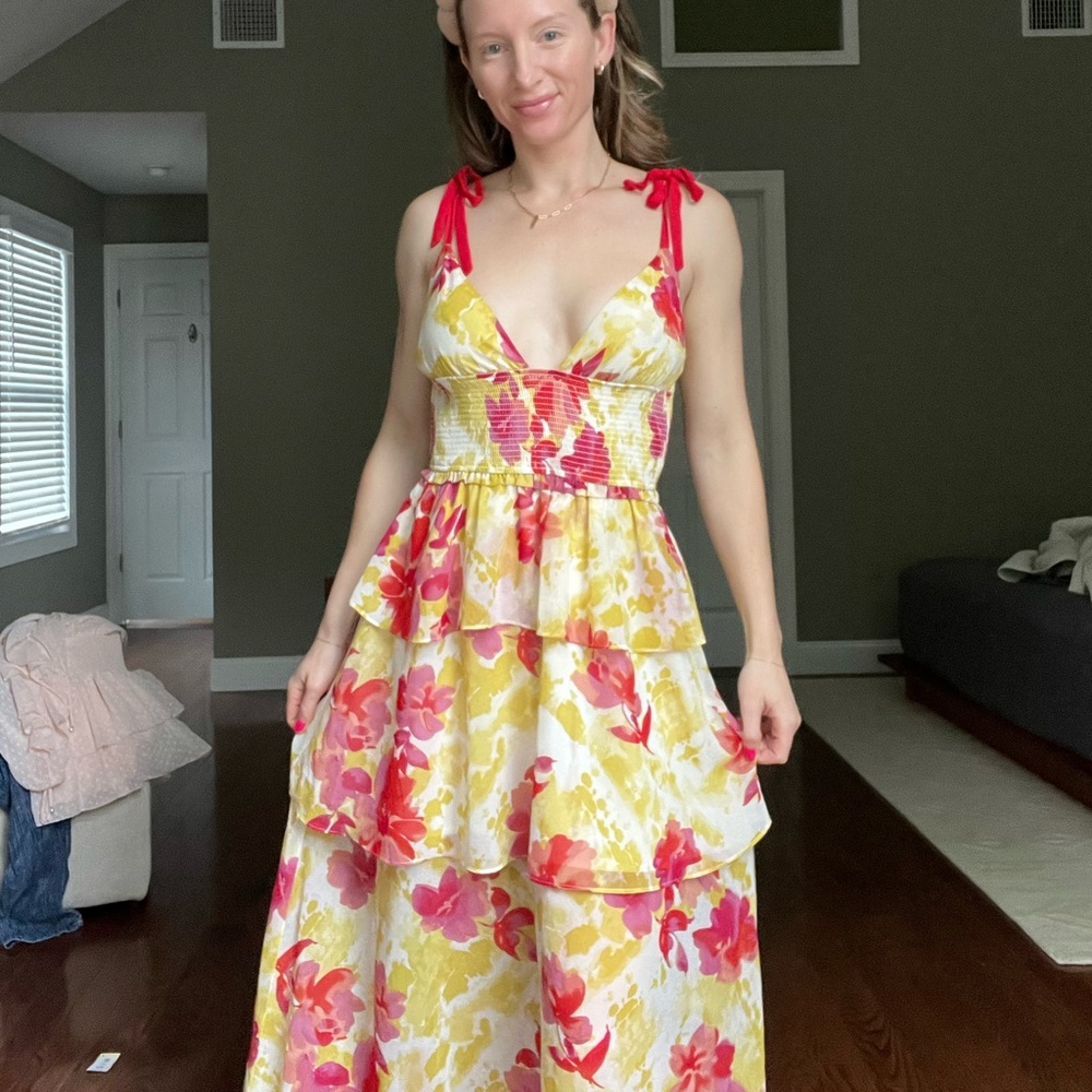 Floral Boutique Summer Formal Dress